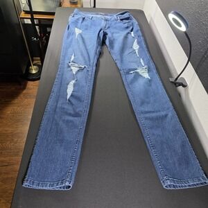 PZI Jeans Size 12  Women's  Extra Tall/Long  Straight Leg Stretch Denim Y2K